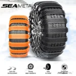 SEAMETAL 8PCS Anti Skid Tyre Chain