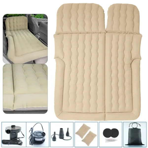 Universal Car Travel Inflatable Bed – 175x130cm - Billede 2