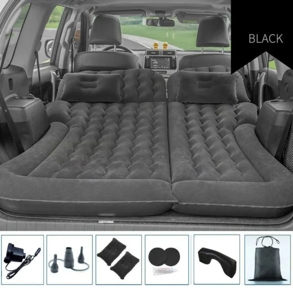 Universal Car Travel Inflatable Bed – 175x130cm - Billede 5