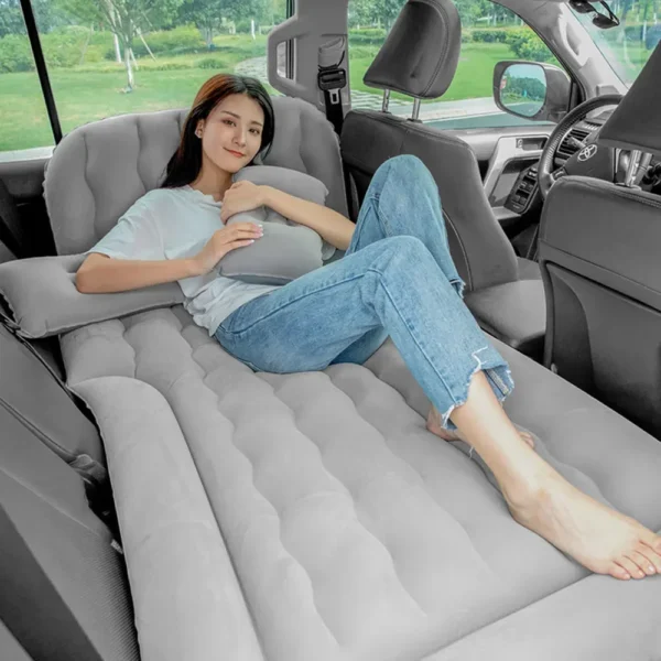 Universal Car Travel Inflatable Bed – 175x130cm - Billede 4