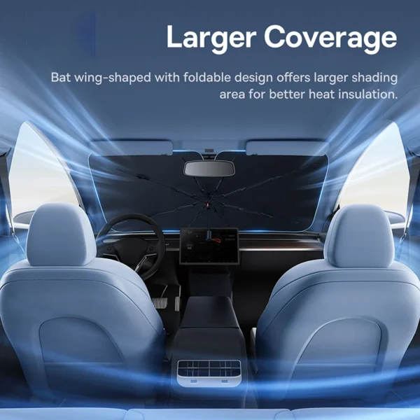 Baseus Windshield SunShade Umbrella - immagine 6