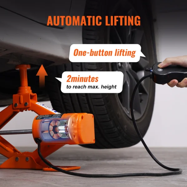 VEVOR 3-Ton Electric Scissor Jack Kit – Powerful Lifting for Roadside Emergencies - immagine 4