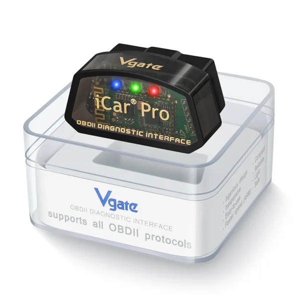 Vgate iCar Pro ELM327 V2.3 OBD2 Scanner – Bluetooth 4.0 / WiFi / BT3.0 | For iOS & Android - immagine 5