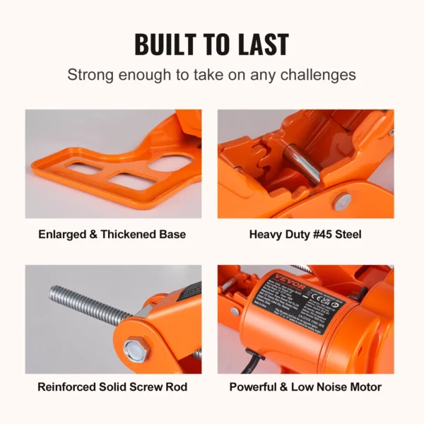 VEVOR 3-Ton Electric Scissor Jack Kit – Powerful Lifting for Roadside Emergencies - immagine 6