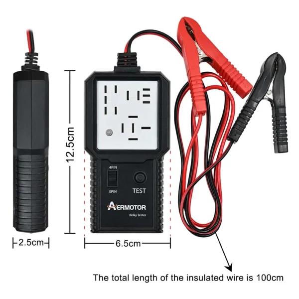 Universal 12V/24V Automotive Relay Tester – Bild 2