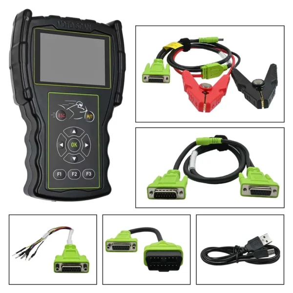Motorcycle Scanner JDiag M100 Pro For KTM, Honda, Yamaha, Kawasaki, Suzuki, BMW D87/88 – Bild 5