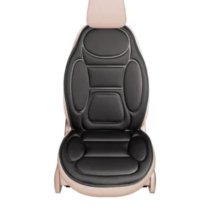 Winter Warmth On-the-Go: 12V Universal Heated Car Seat Cushion - Black