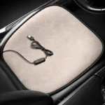 Universell USB-oppvarmet bilsetepute - Beige