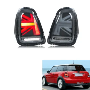 LED Tail Lights for Mini Cooper R56 R57 R58 R59 2007-2013 S Sequentia Rear Lamps