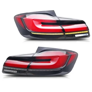 LED Tail Lights for BMW 5-Series F10 M5 2011-2016 Dynamic Rear Lamps