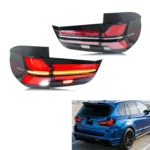 LED Tail Lights for BMW X5 2014-2018 F15 Sequential Rear Lamps